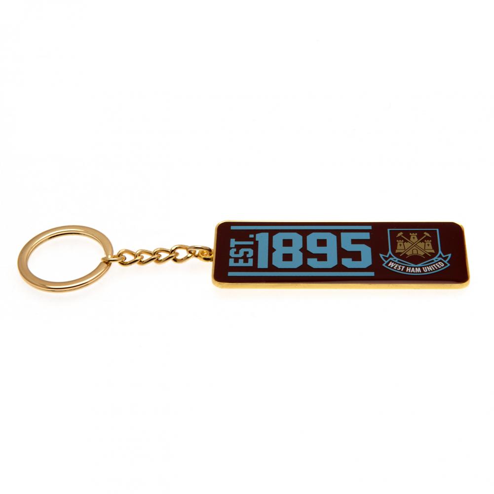 Official West Ham United FC Established Keyring