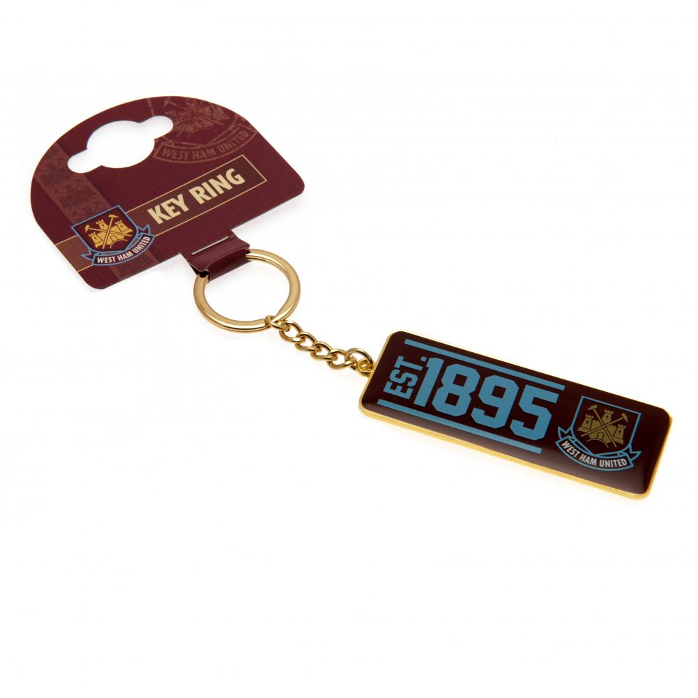 Official West Ham United FC Established Keyring