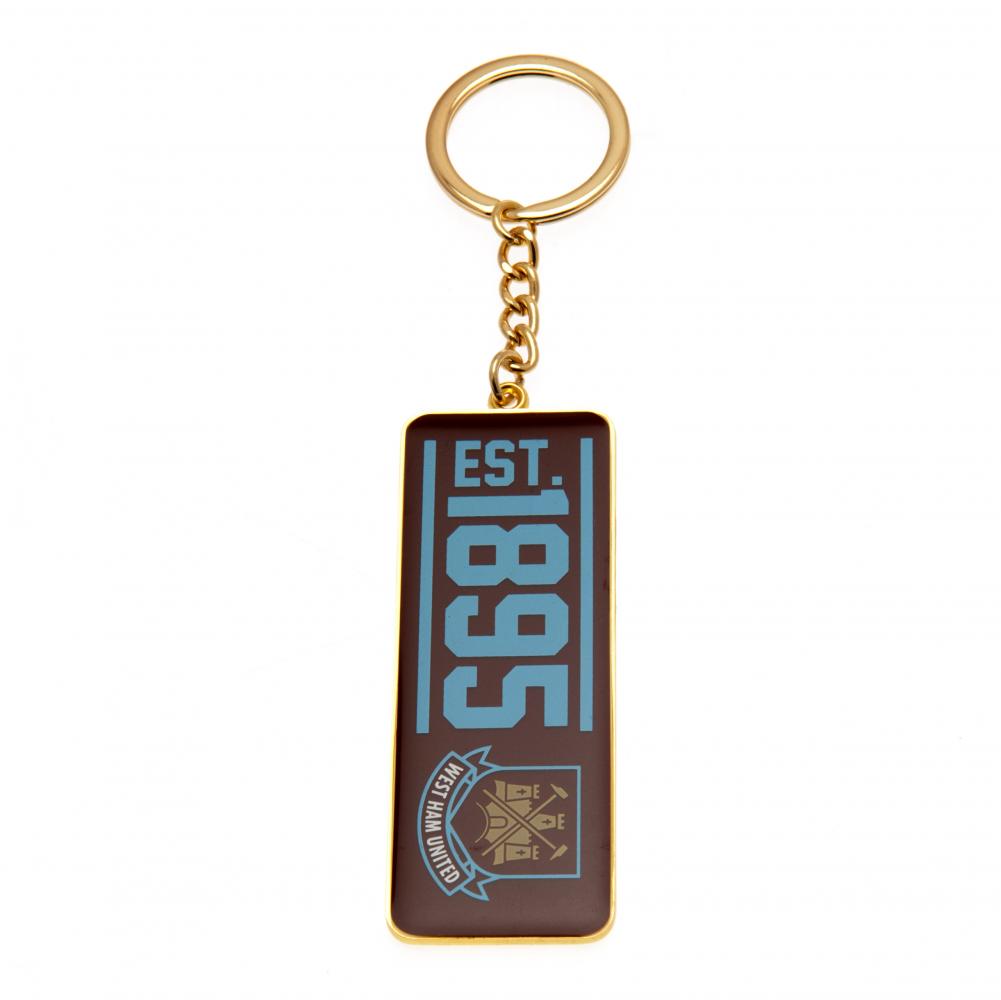 Official West Ham United FC Established Keyring