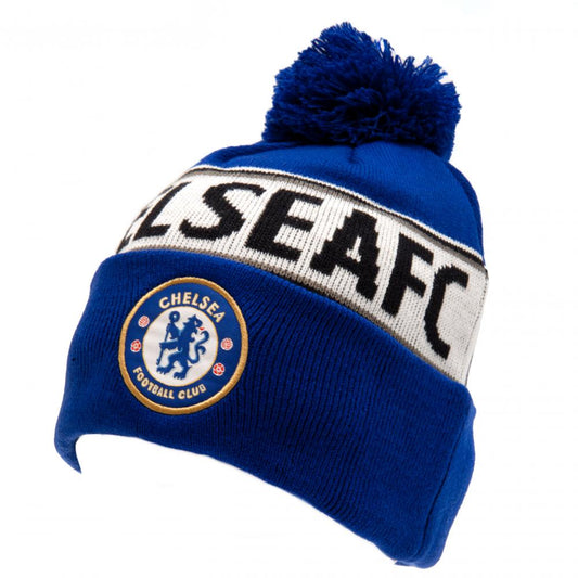 Official Chelsea FC Royal Text Ski Hat