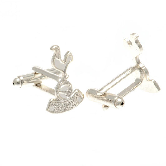 Official Tottenham Hotspur FC Silver Plated Formed Cufflinks