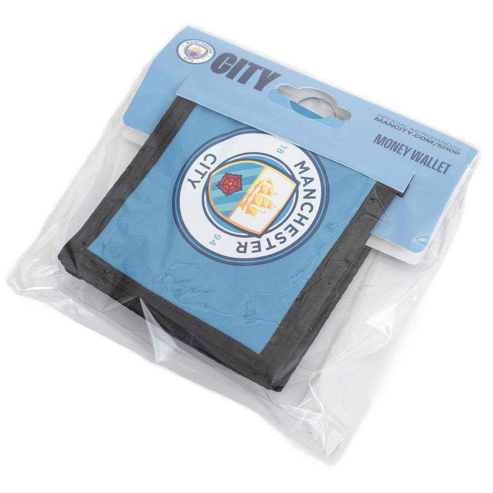 Official Manchester City FC Canvas Wallet