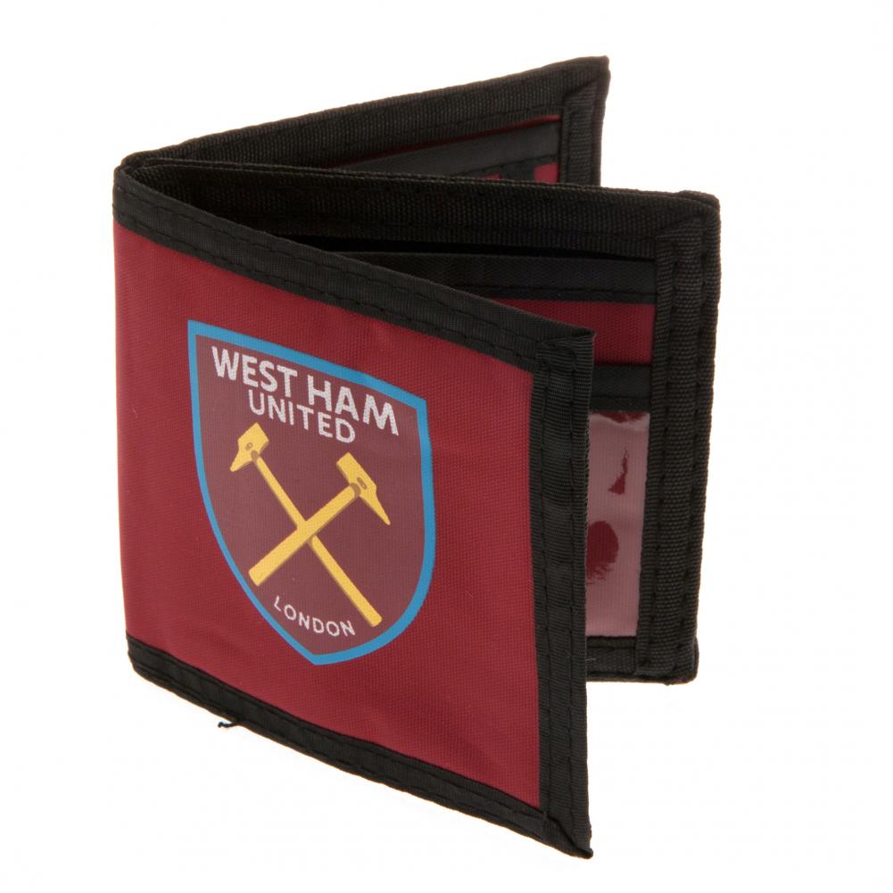 Official West Ham United FC Canvas Wallet