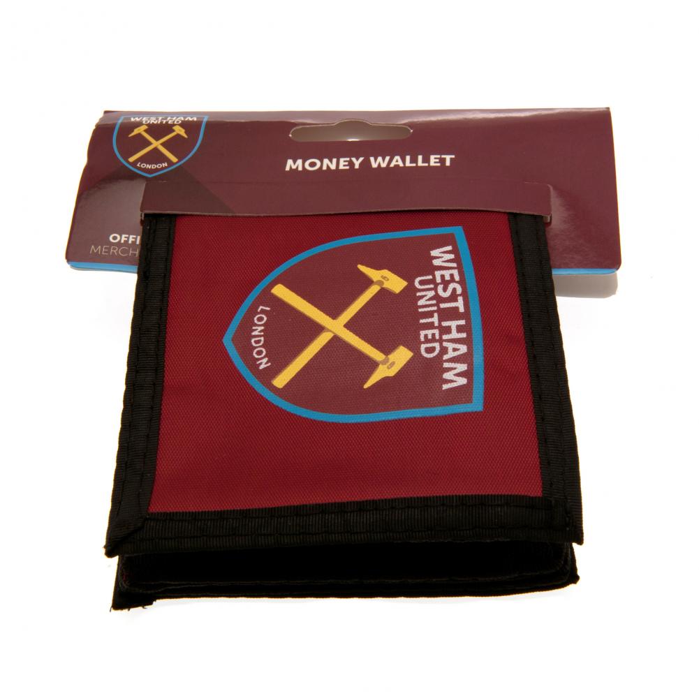 Official West Ham United FC Canvas Wallet