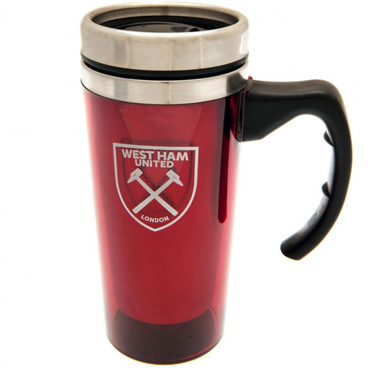 Official West Ham United FC Handled Travel Mug