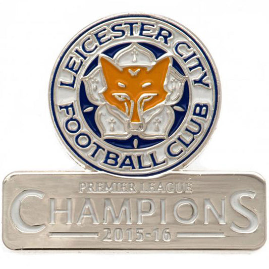 Official Leicester City FC Premier League Champions Badge