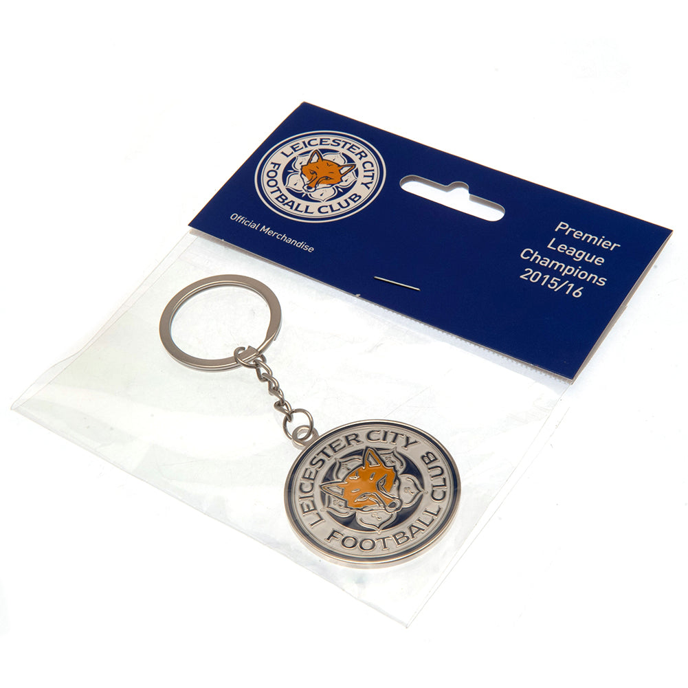 Official Leicester City FC Premier League Champions Keyring