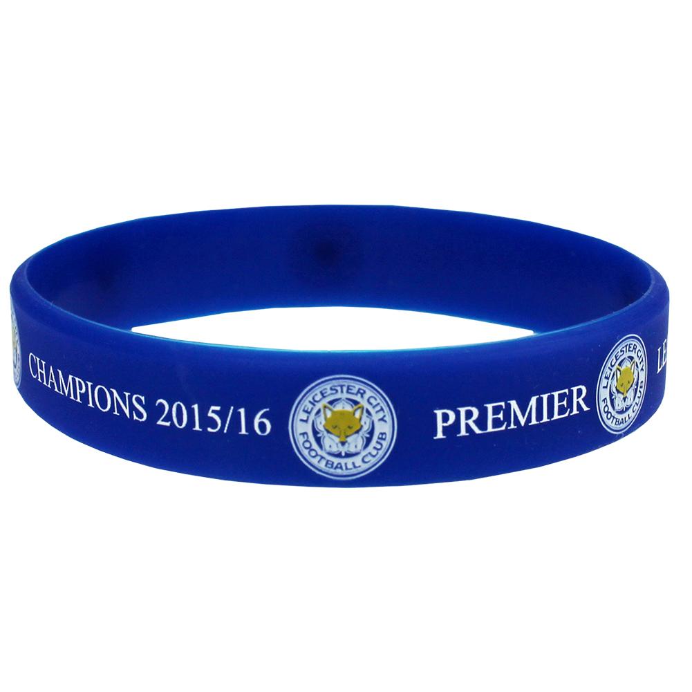 Official Leicester City FC Premier League Champions Silicone Wristband