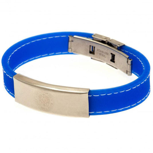 Official Leicester City FC Stitched Silicone Bracelet BL