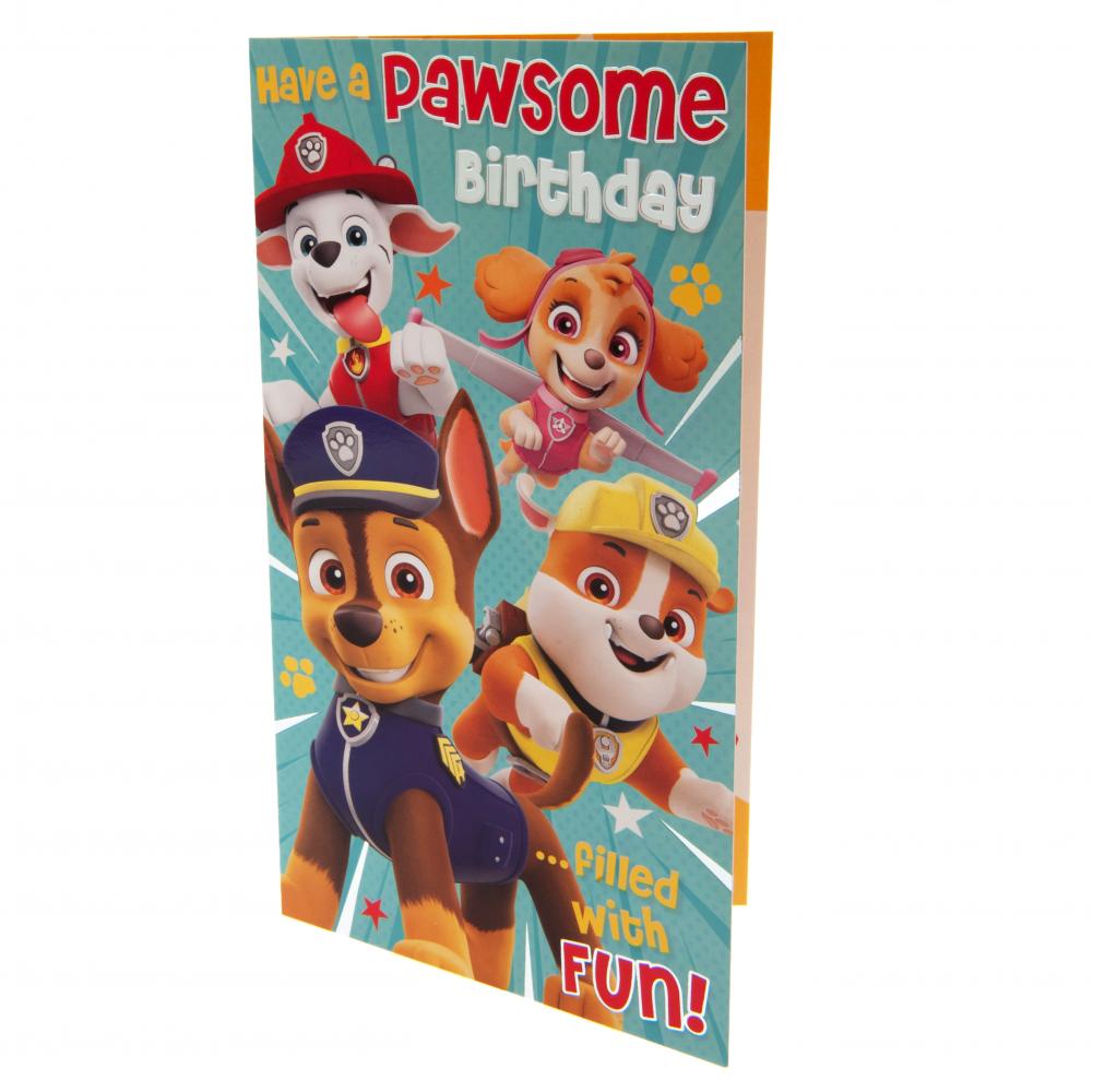 Official Paw Patrol Birthday Card