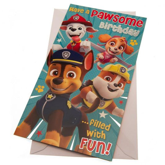 Official Paw Patrol Birthday Card