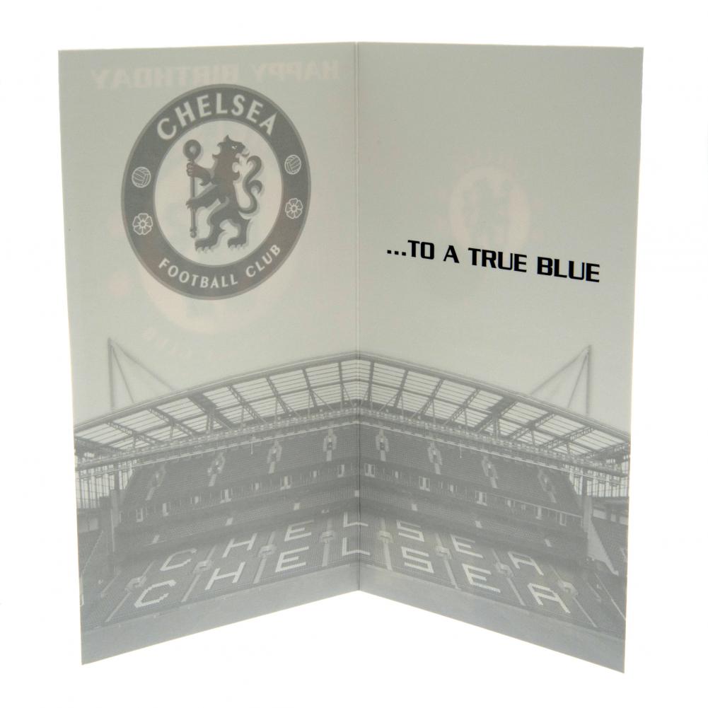 Official Chelsea FC Stadium Birthday Card