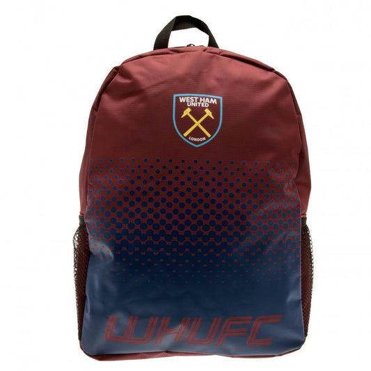 Official West Ham United FC Fade Backpack