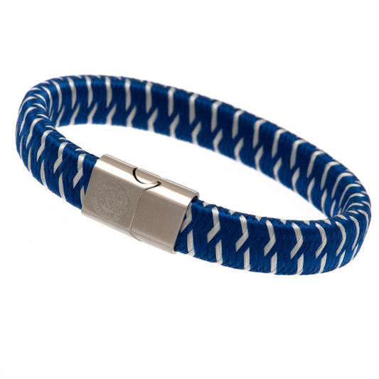 Official Leicester City FC Woven Bracelet