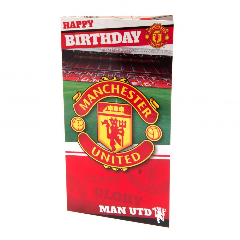 Official Manchester United FC Stadium Birthday Card