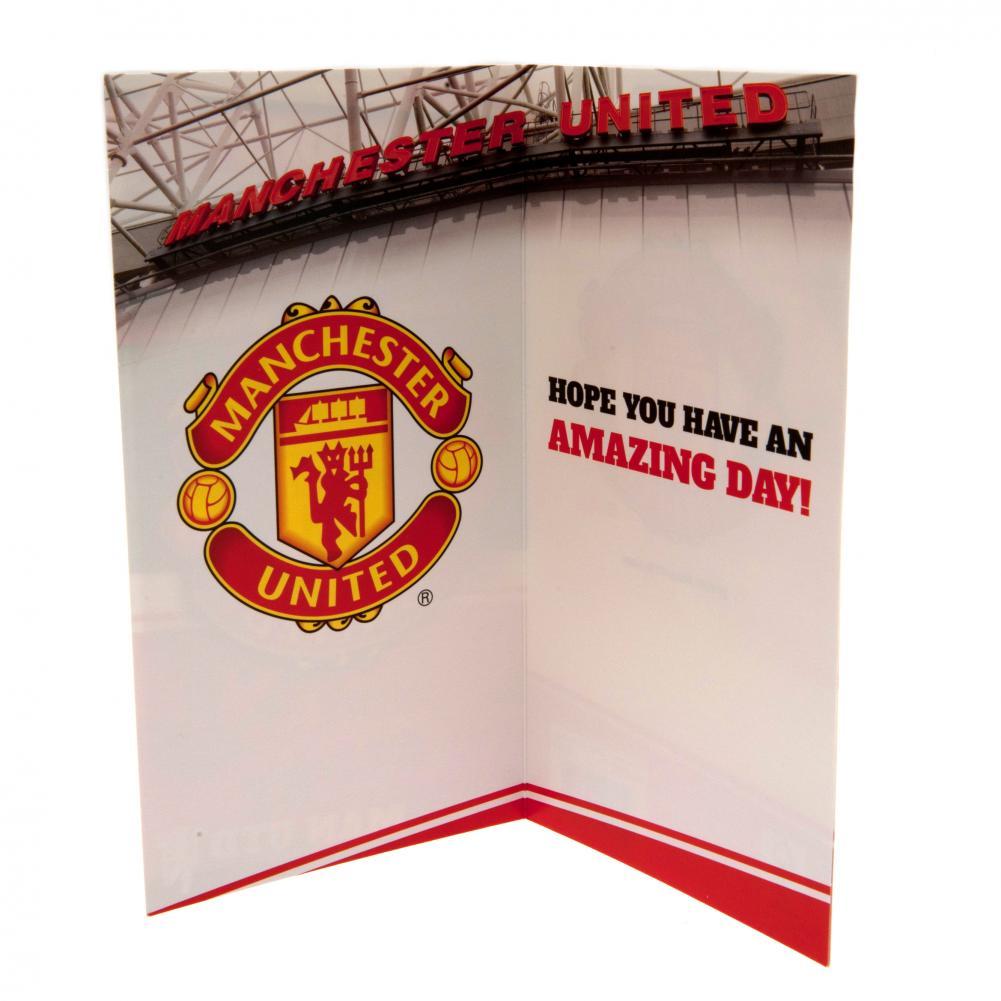 Official Manchester United FC Stadium Birthday Card