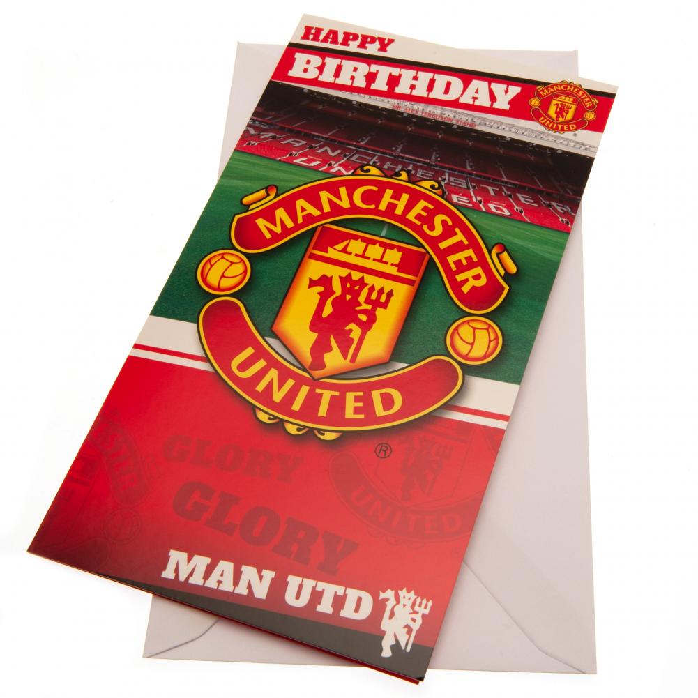 Official Manchester United FC Stadium Birthday Card