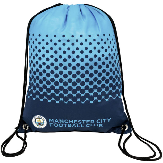 Official Manchester City FC Fade Gym Bag