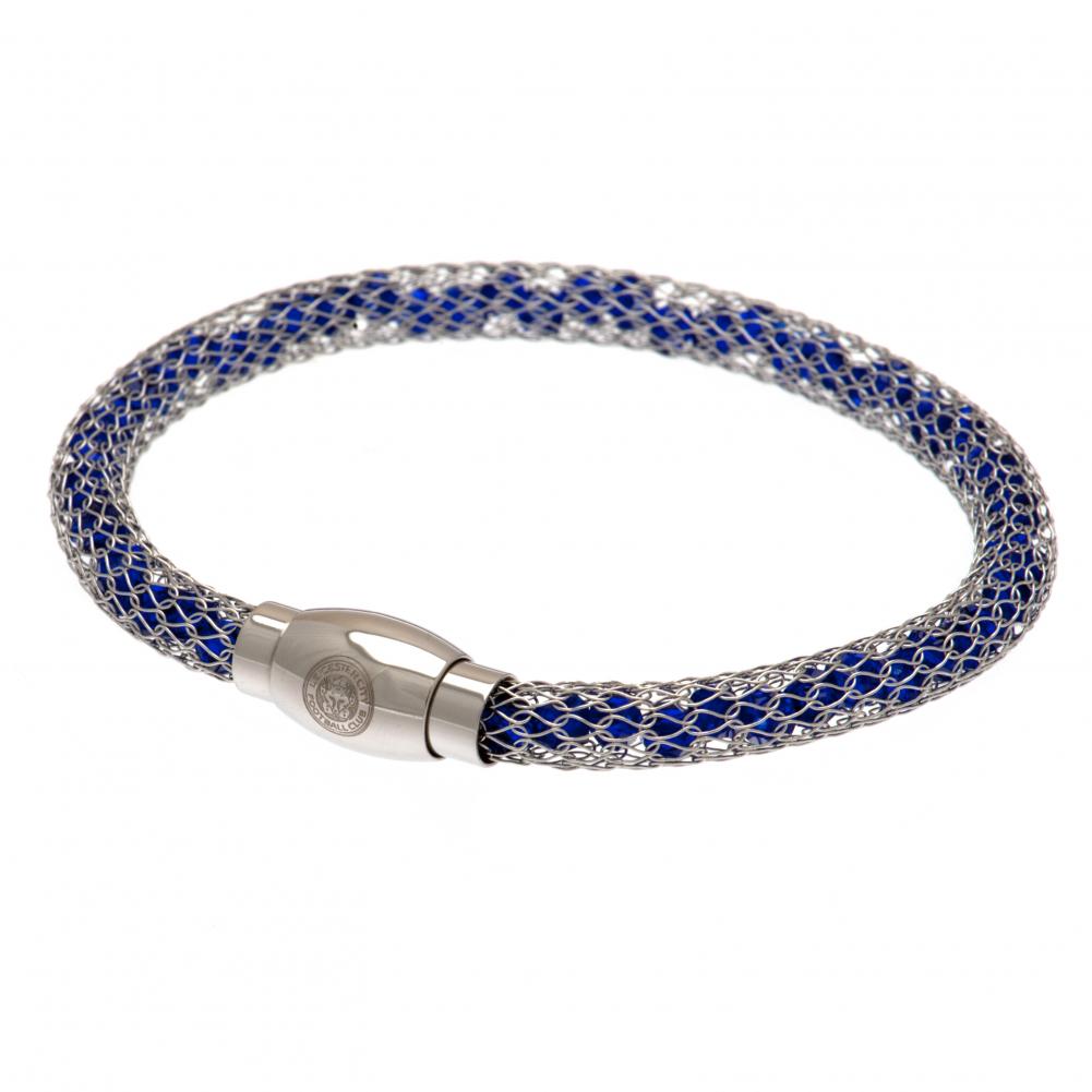 Official Leicester City FC Caged Bead Bracelet