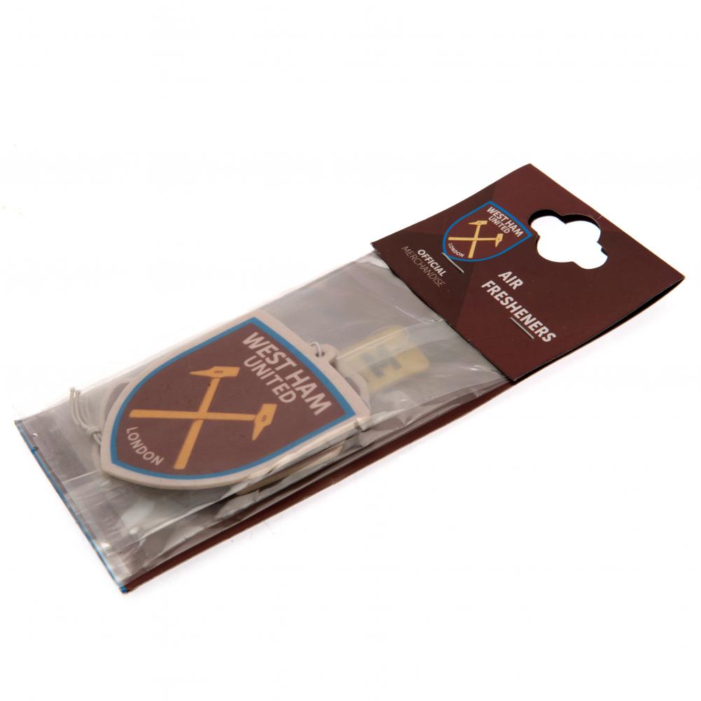 Official West Ham United FC 3pk Air Freshener