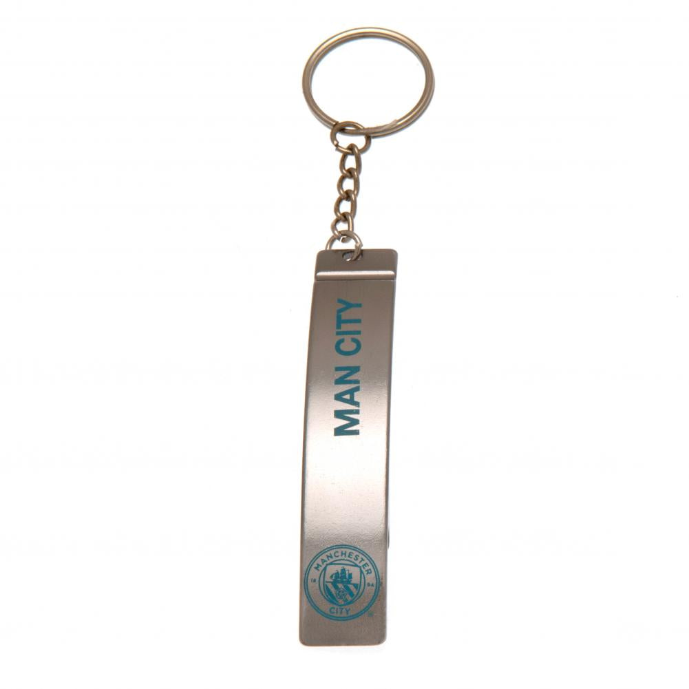 Official Manchester City FC Sleek Bottle Opener Keyring