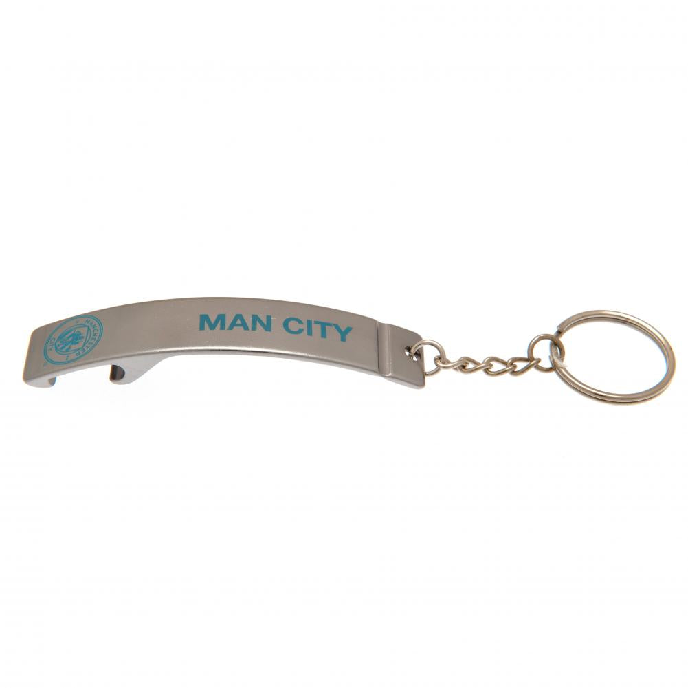 Official Manchester City FC Sleek Bottle Opener Keyring