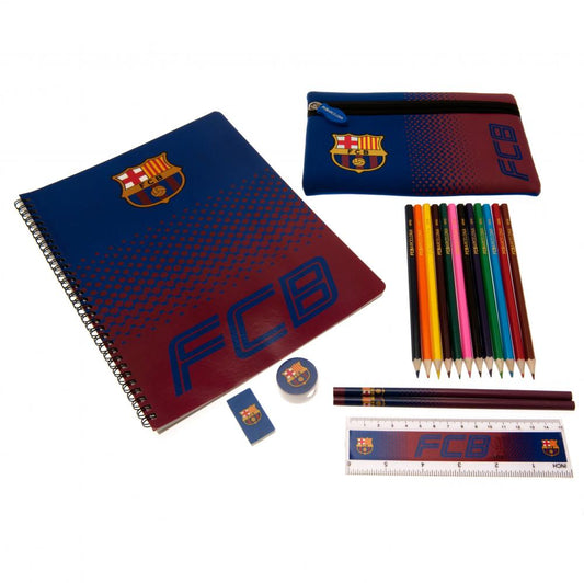 Official FC Barcelona Fade Ultimate Stationery Set