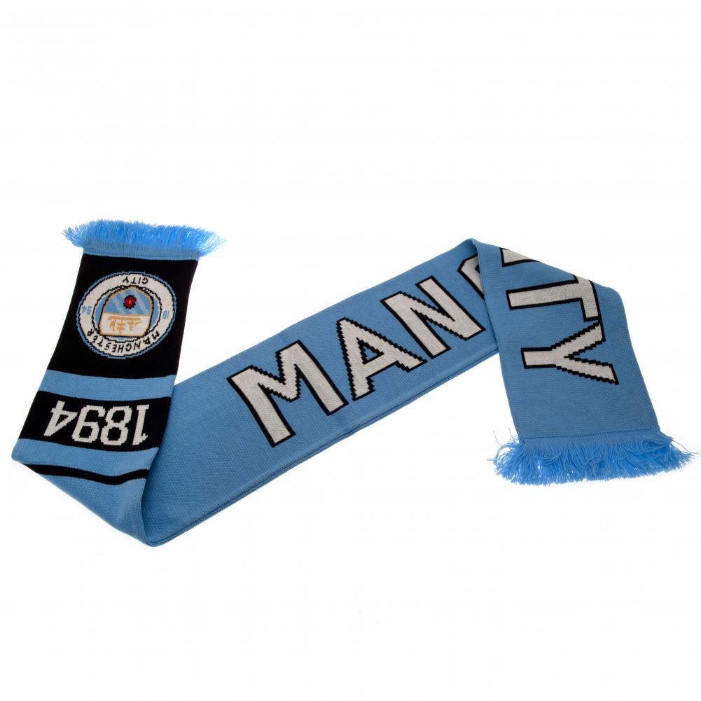 Official Manchester City FC Nero Scarf