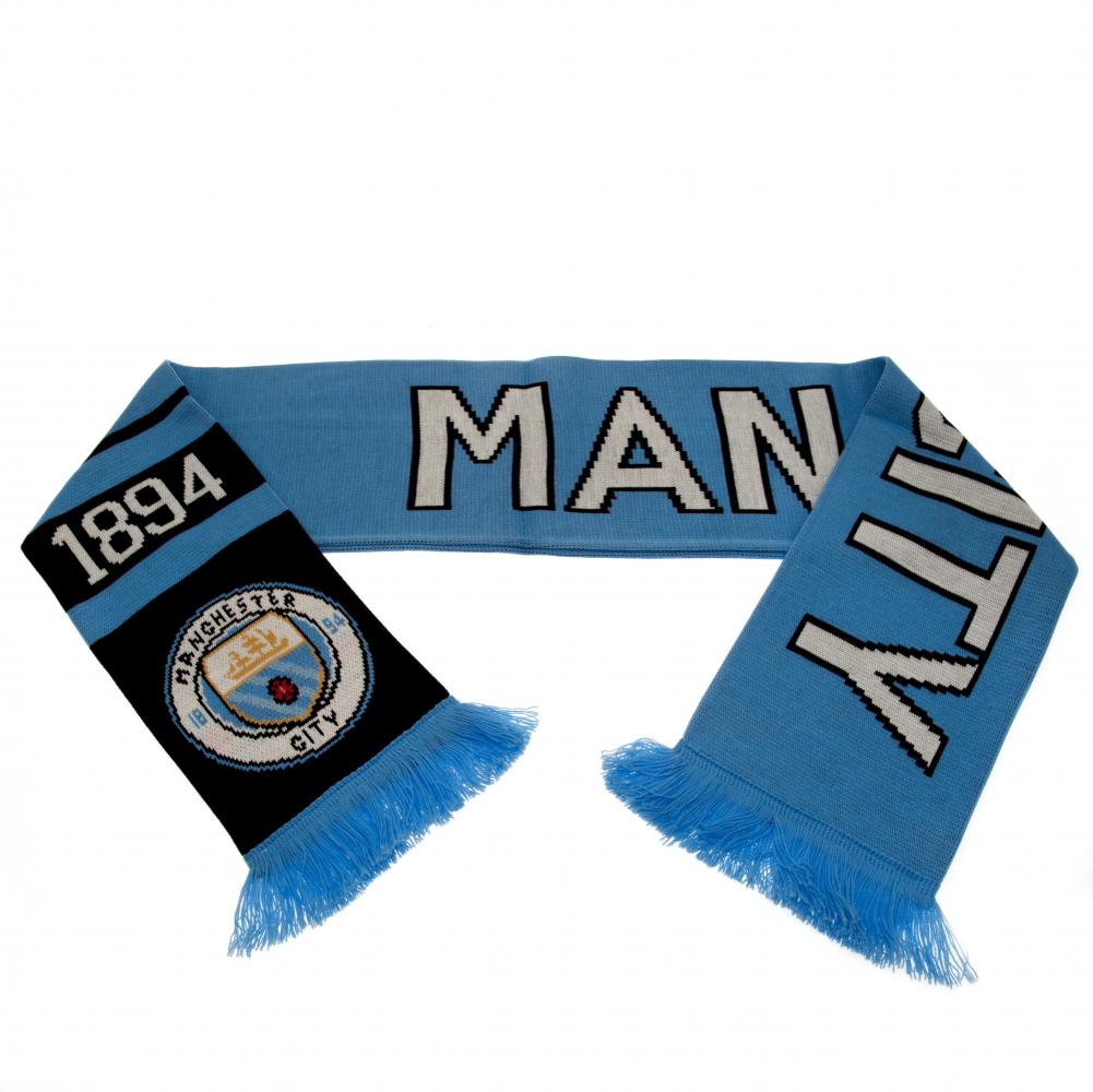 Official Manchester City FC Nero Scarf