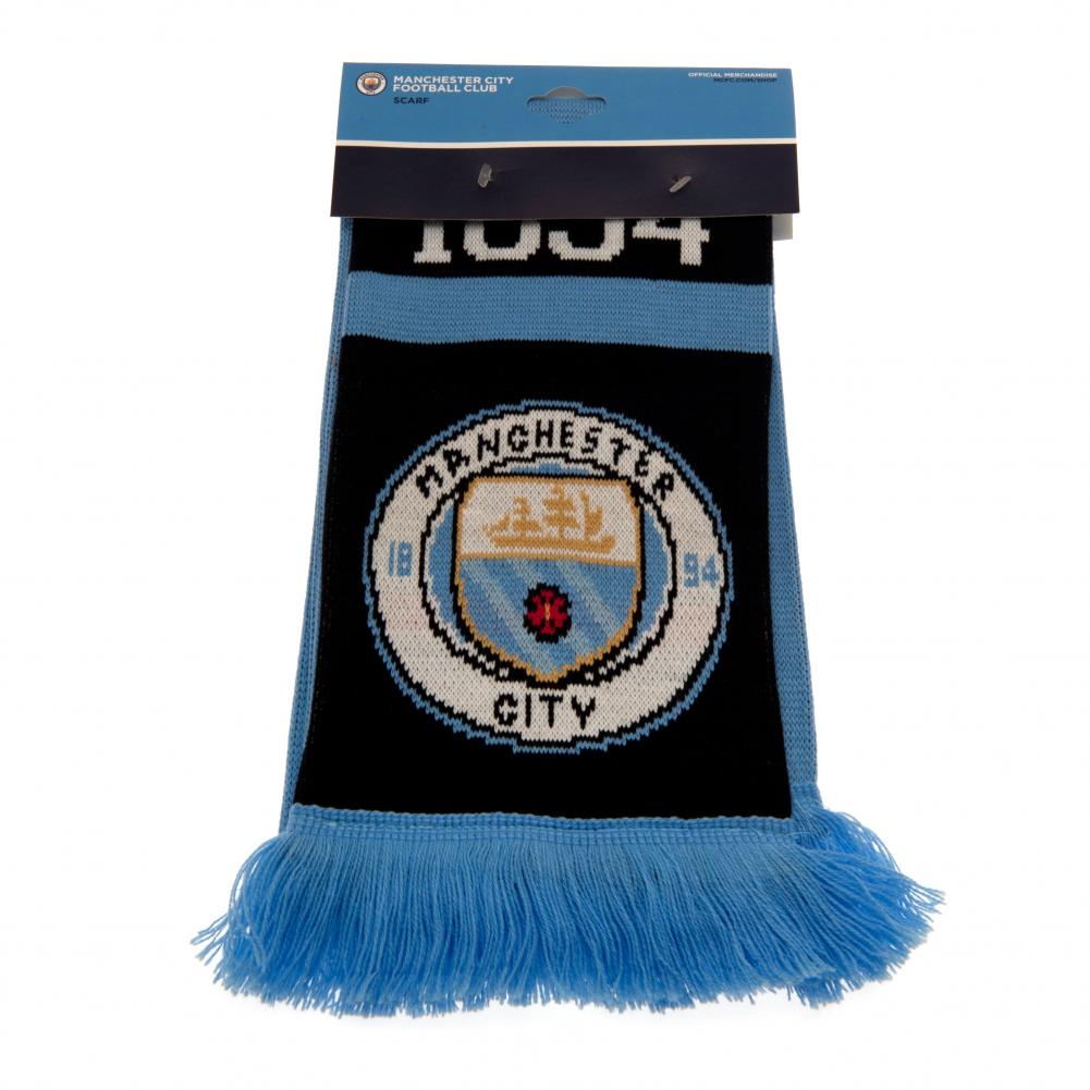 Official Manchester City FC Nero Scarf