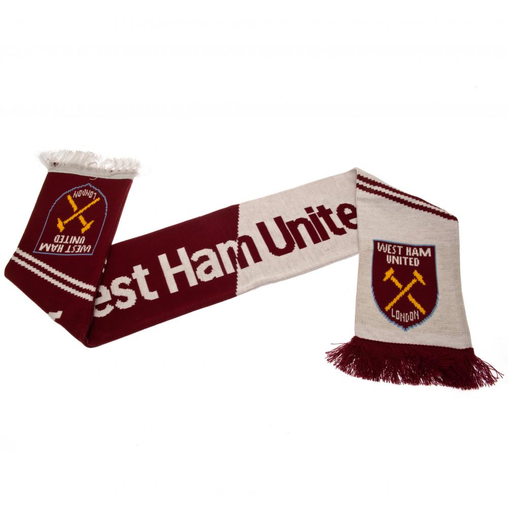 Official West Ham United FC Vertigo Scarf