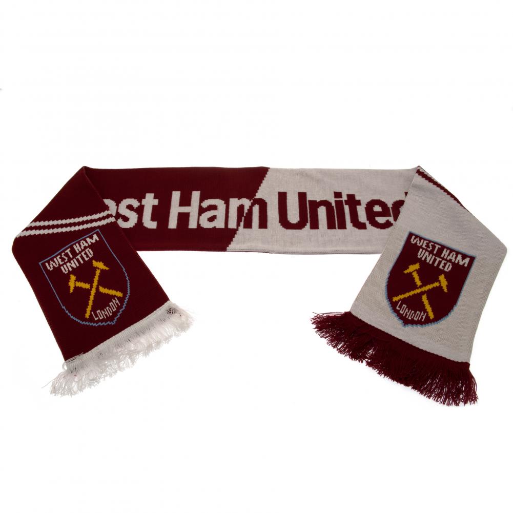 Official West Ham United FC Vertigo Scarf