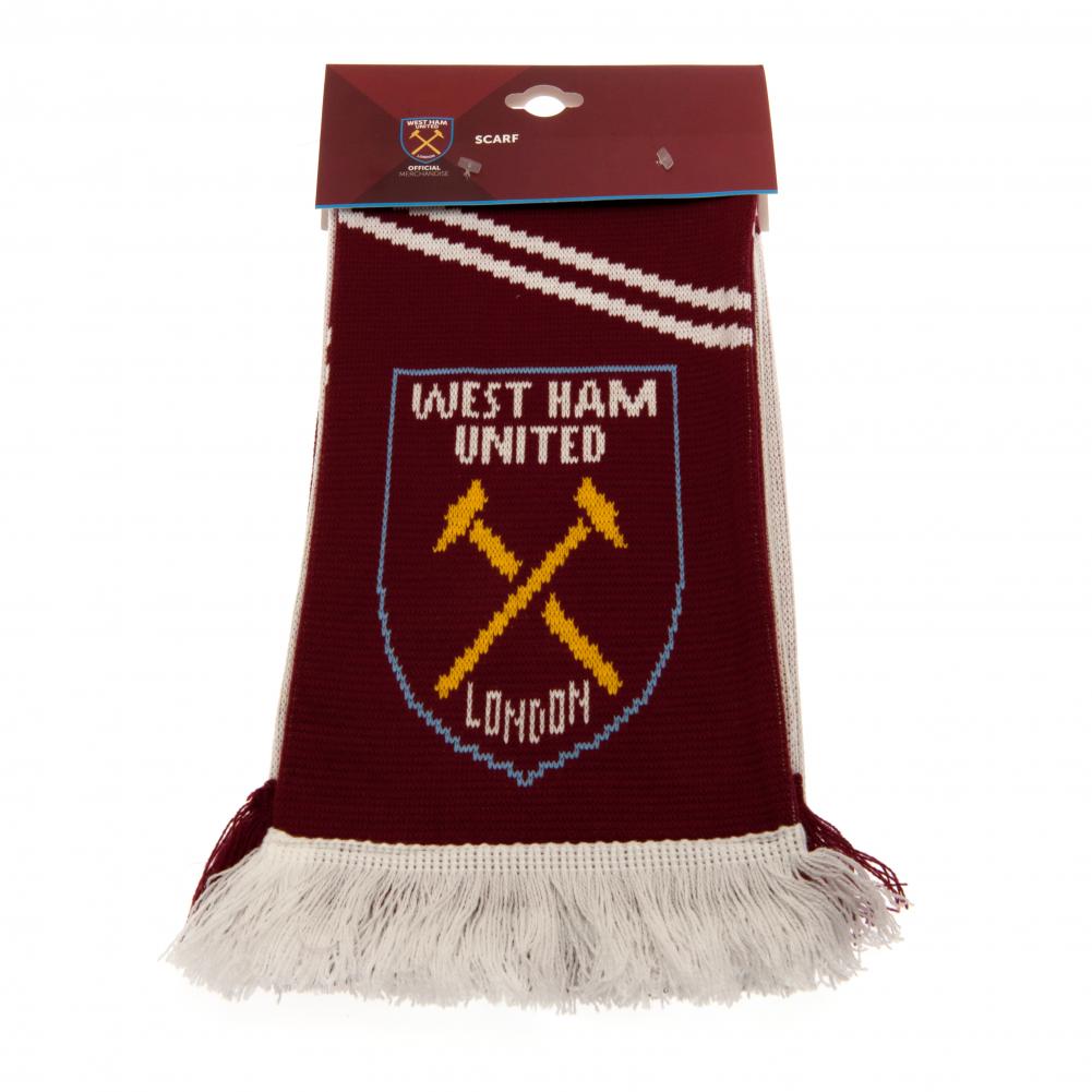 Official West Ham United FC Vertigo Scarf