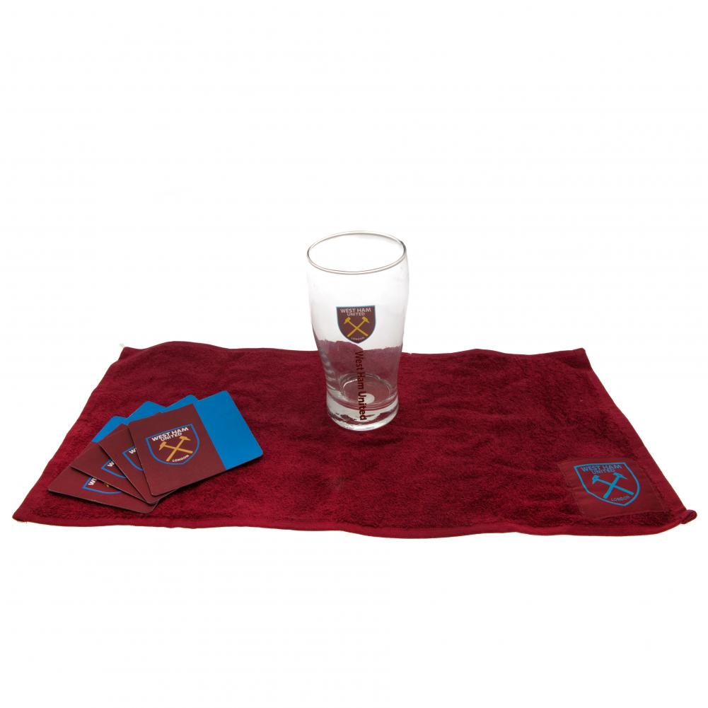 Official West Ham United FC Mini Bar Set