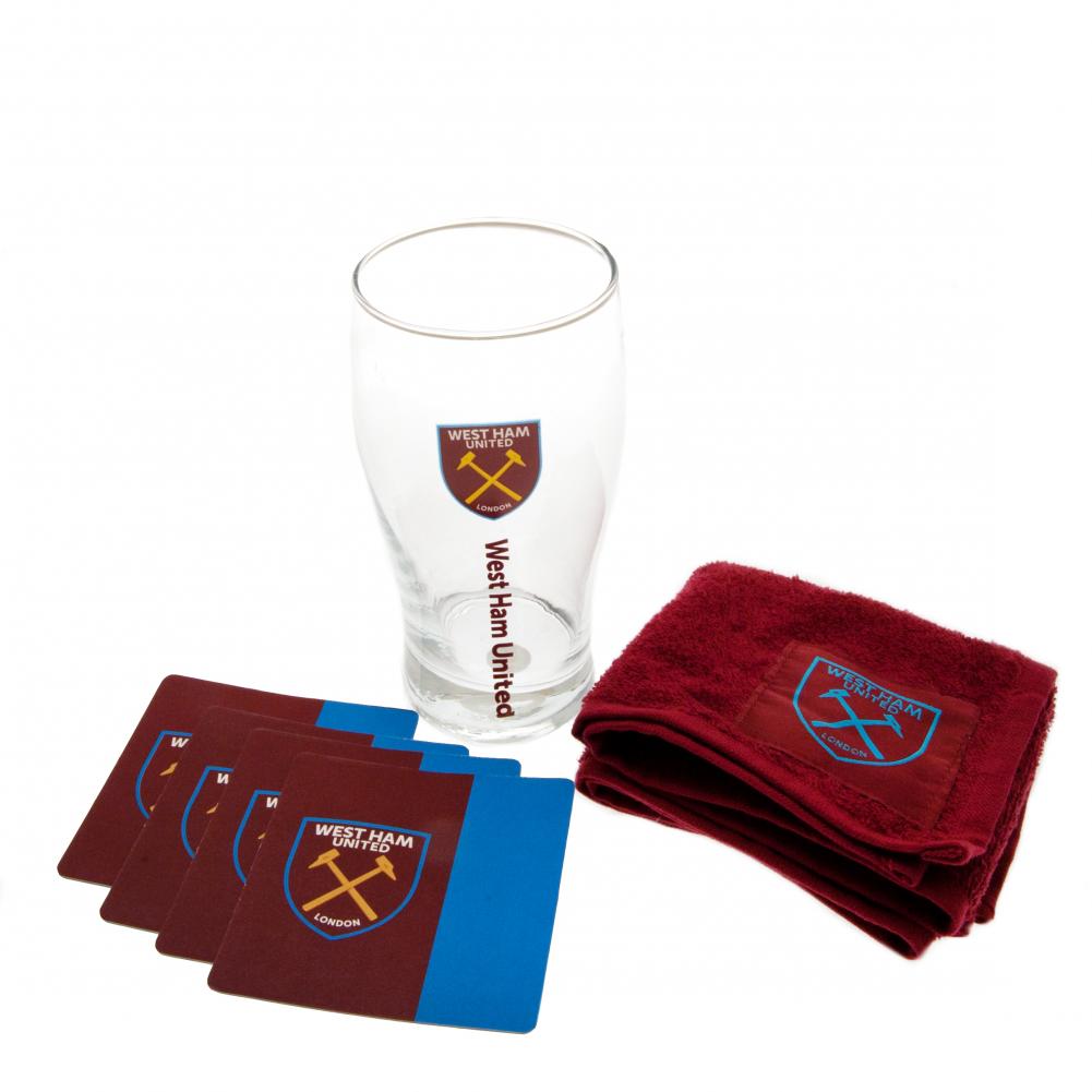 Official West Ham United FC Mini Bar Set