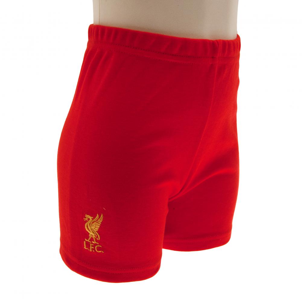 Official Liverpool FC Shirt & Short Set 3/6 mths GD