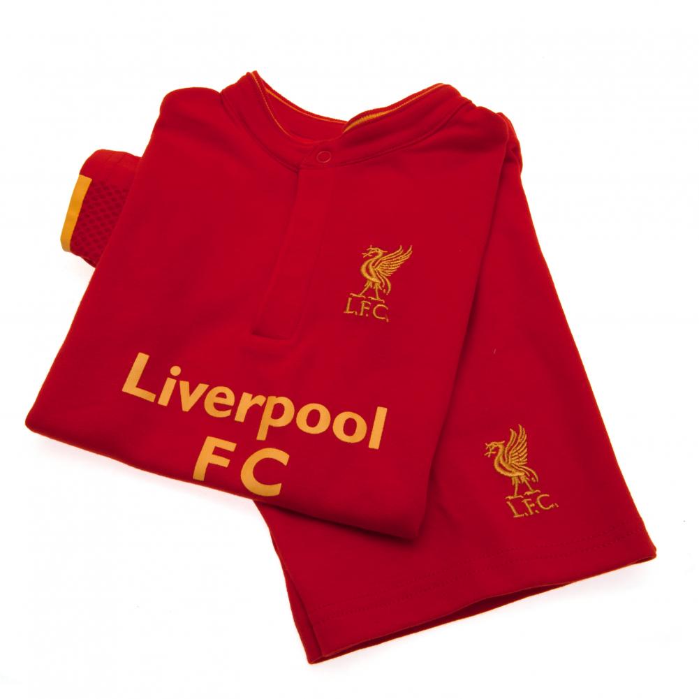 Official Liverpool FC Shirt & Short Set 3/6 mths GD