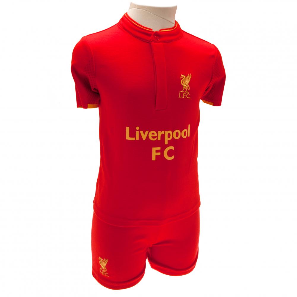 Official Liverpool FC Shirt & Short Set 3/6 mths GD