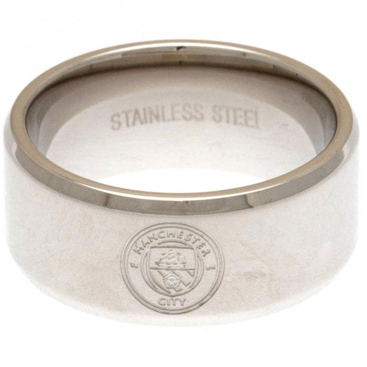 Official Manchester City FC Band Ring Large