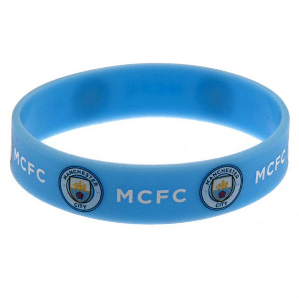 Official Manchester City FC Silicone Wristband