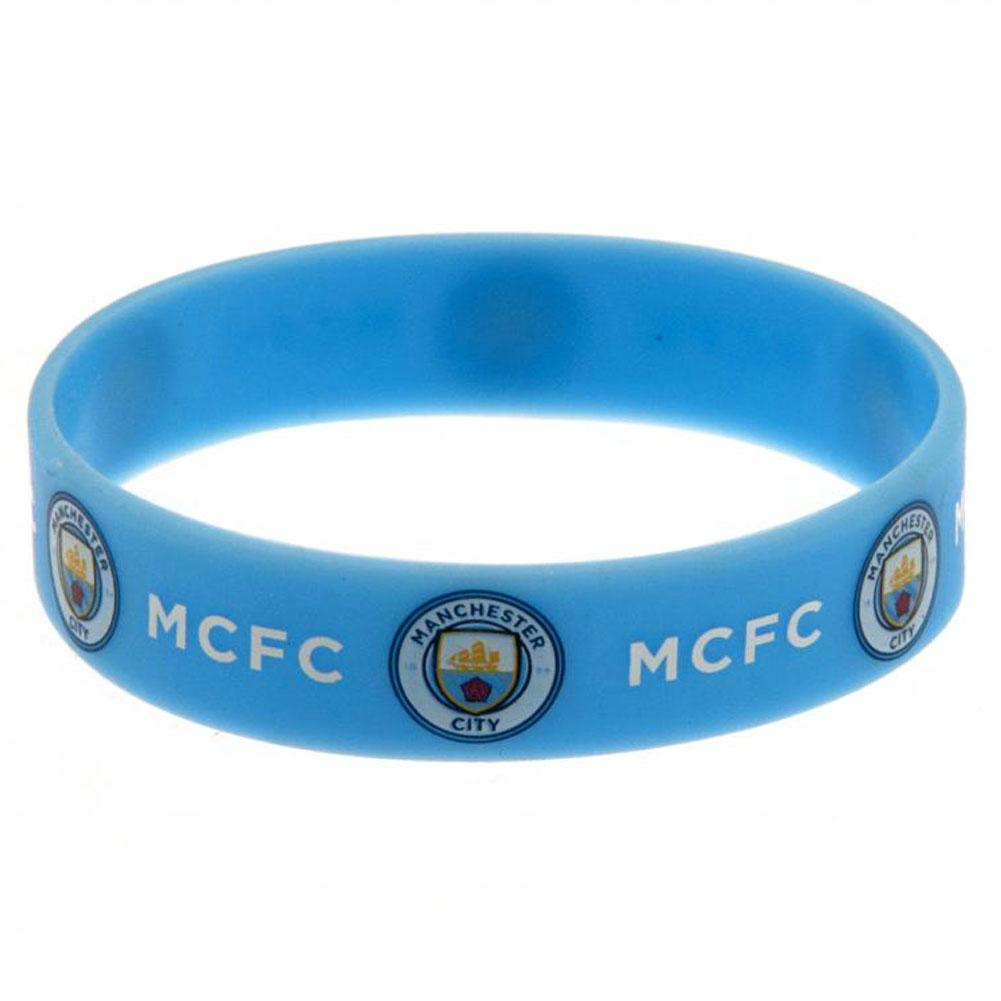 Official Manchester City FC Silicone Wristband