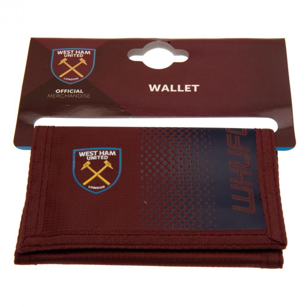 Official West Ham United FC Fade Wallet