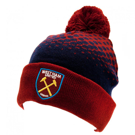 Official West Ham United FC Fade Ski Hat