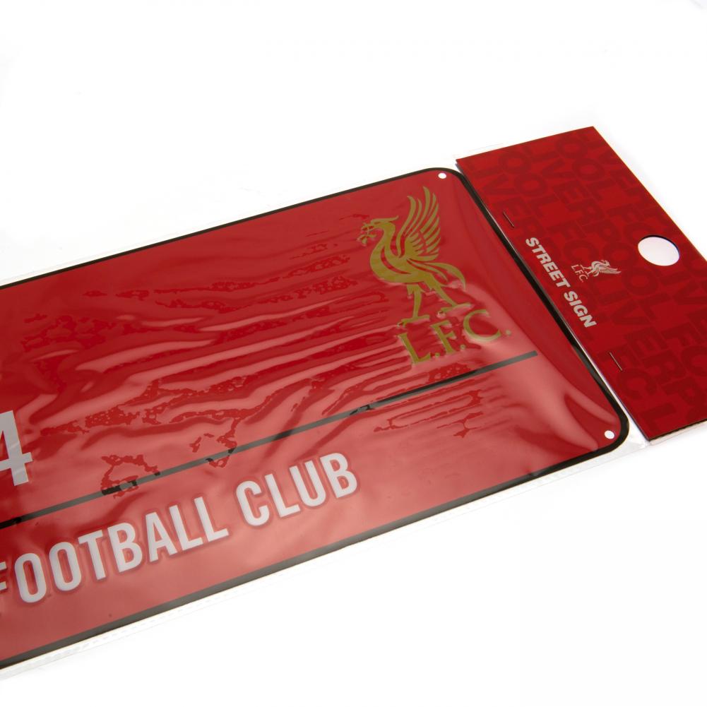 Official Liverpool FC Colour Street Sign