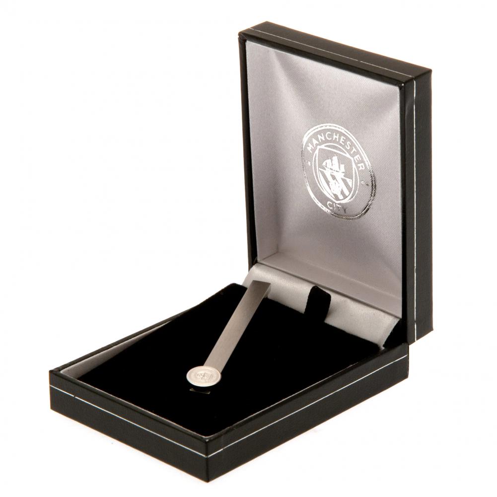 Official Manchester City FC Stainless Steel Tie Slide