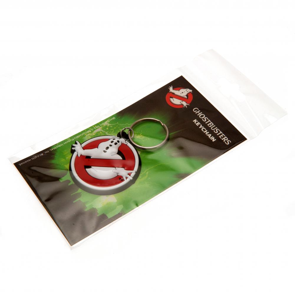 Official Ghostbusters PVC Keyring Logo