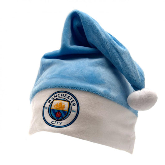 Official Manchester City FC Santa Hat