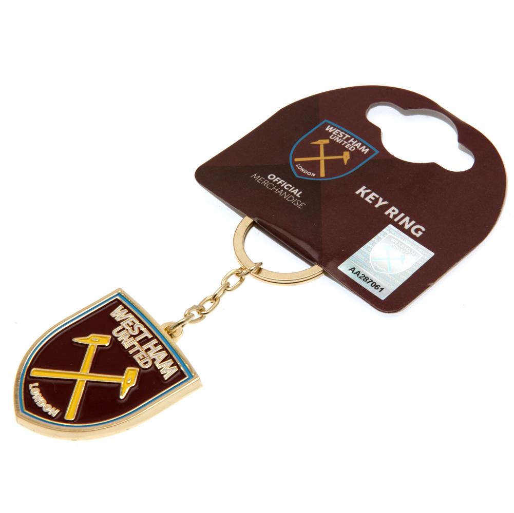 Official West Ham United FC Crest Keyring