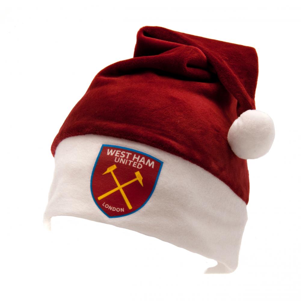 Official West Ham United FC Santa Hat