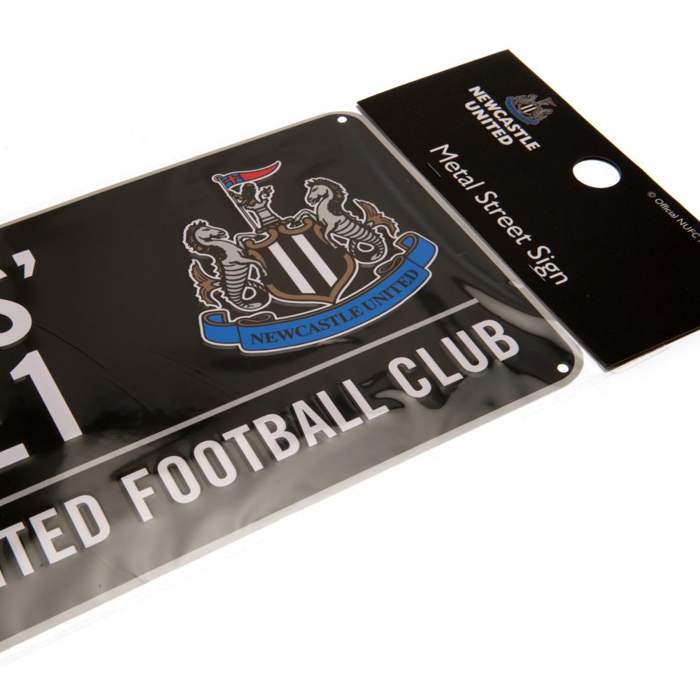 Official Newcastle United FC Colour Street Sign